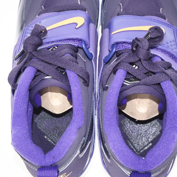 Nike Air Diamond Turf Mens Shoes Purple - Picture 7 of 12